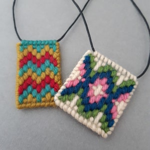 Bargello Necklace Kit and Tutorial Video image 7