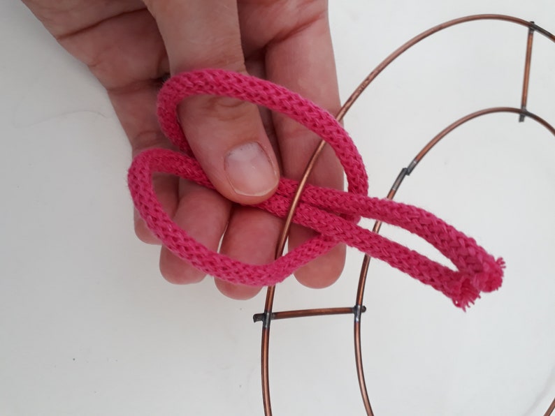 Macrame Wreath Tutorial - Macrame Pattern - Instant PDF download. image 5