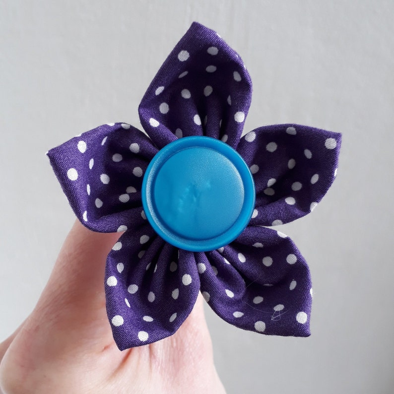 Fabric Flower Tutorial PDF Instructions for a DIY Fabric Stemmed Daisy Flower Instant Download Pattern image 2