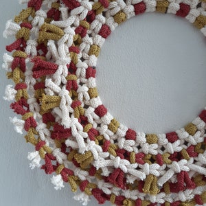 Macrame Wreath Tutorial - Macrame Pattern - Instant PDF download. image 9