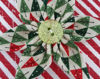 Tutorial de flor estrella de tela: Patrón de costura en PDF (Descarga instantánea)