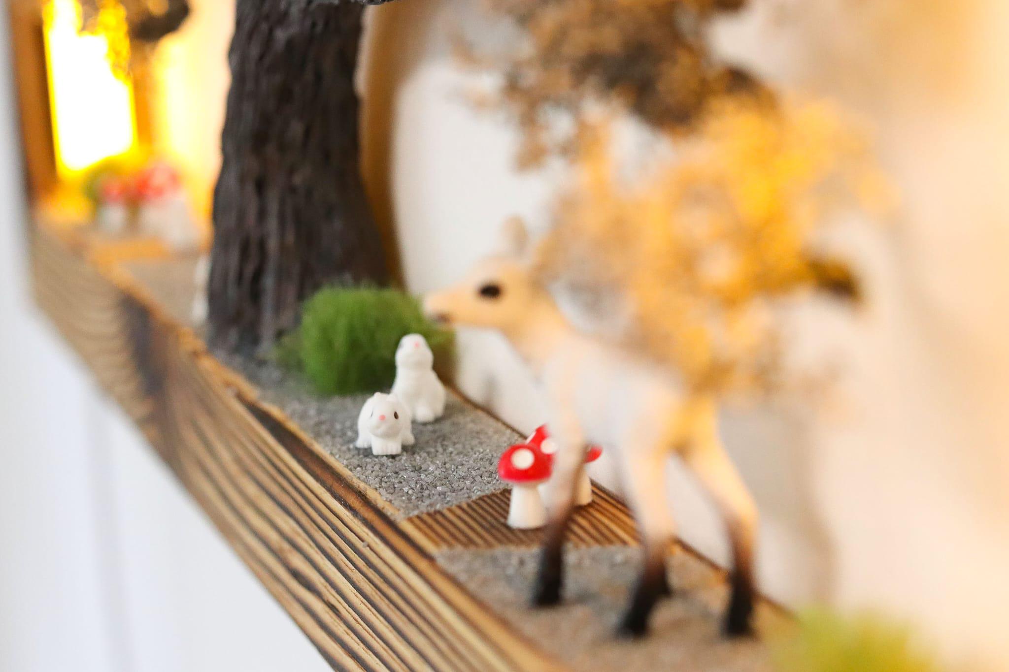 Lighted Nature Diorama – 3D Tree & Forest Animal Wall Art With LED ...