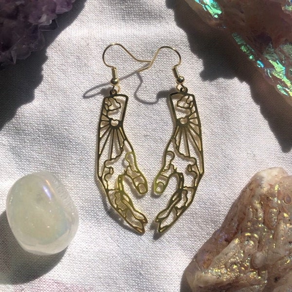 With Hands & Heart Earrings