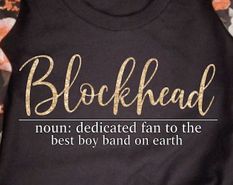 Blockhead tee New Kids inspired