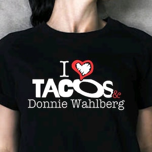 I love tacos and NKOTB tee or tank