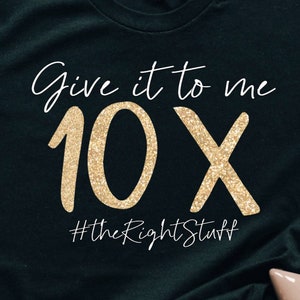 NKOTB inspired tee/tank "10X" during The Right Stuff