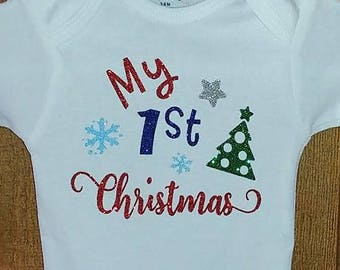 My First Christmas, Baby Onesie