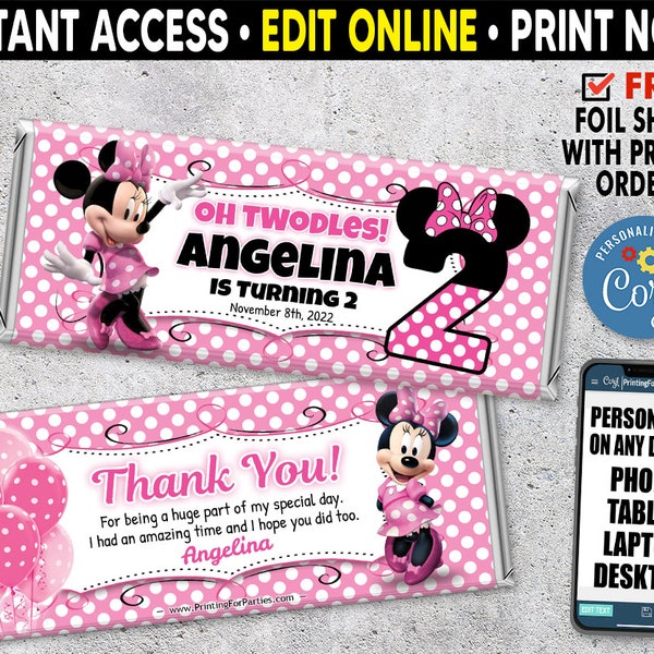 Minnie Mouse Party Favors - Etsy