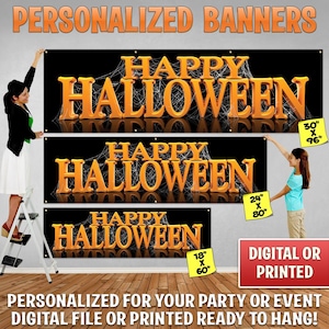 Happy Halloween Banner Decoration, Halloween Decoration, Halloween Banner, Happy Halloween, Halloween Backdrop Halloween, Decoration - 123