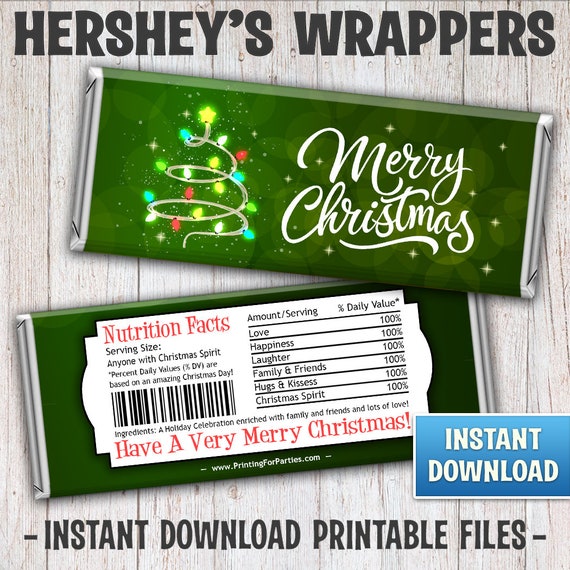 Christmas Chocolate Bar Wrappers Santa s Sleigh Candy Bar Wrappers Christmas chocolate bar wrappers santa s sleigh candy bar wrappers