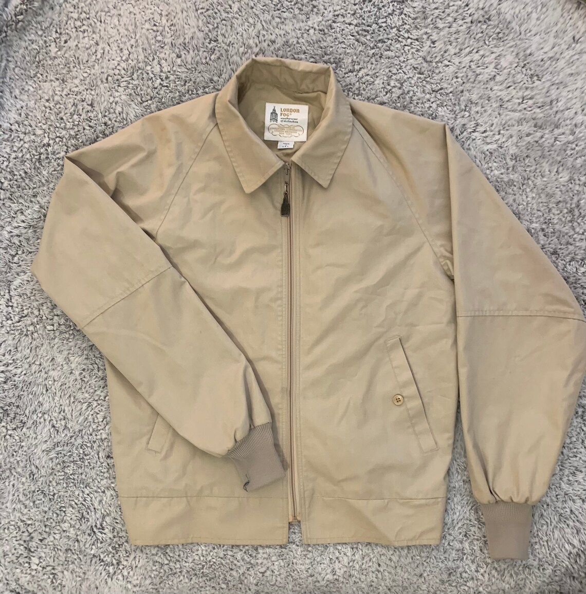 Vintage London Fog HarringtonStyle Cruiser Jacket. 44 Etsy