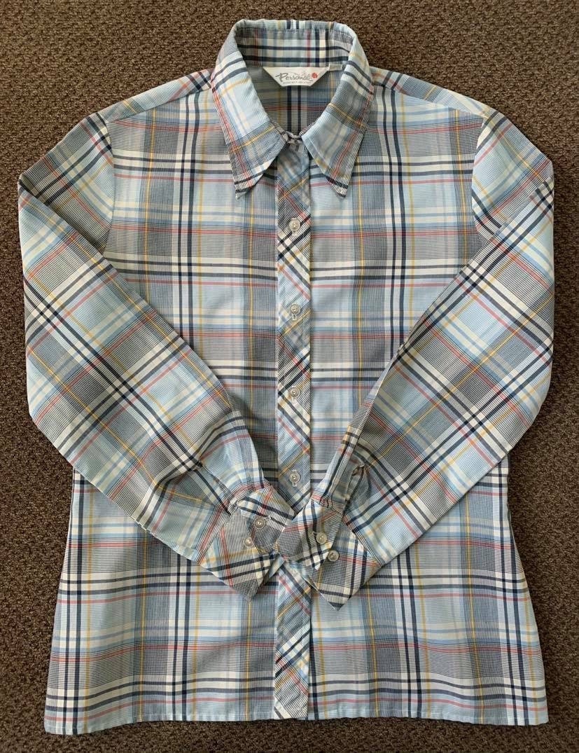 Vintage Womens Buttondown Shirt. Great Condition. Size 8 Etsy Canada