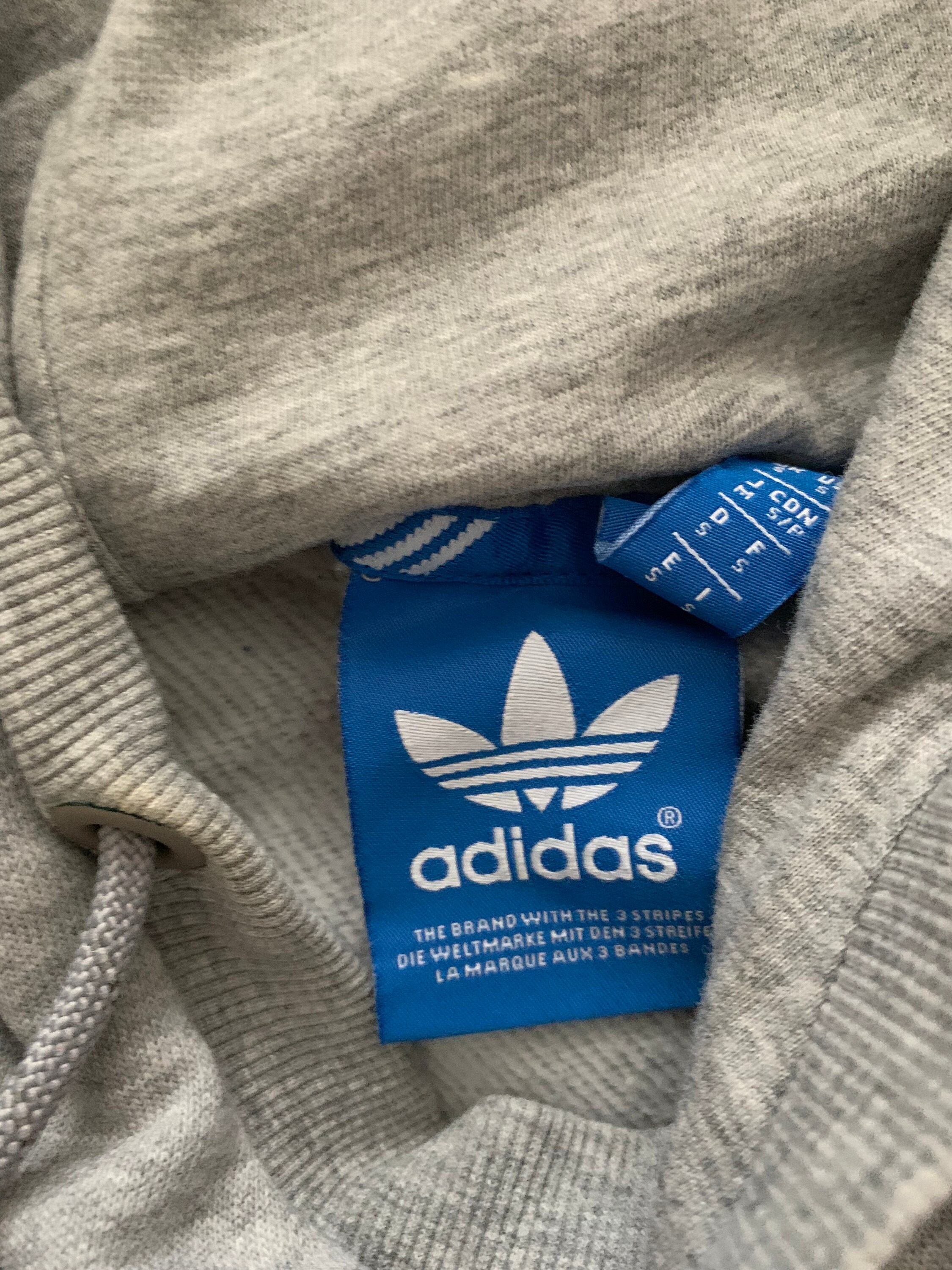 Vintage Adidas Blue Tag Pullover Hoodie. Men s Small. Authentic Adidas. Etsy