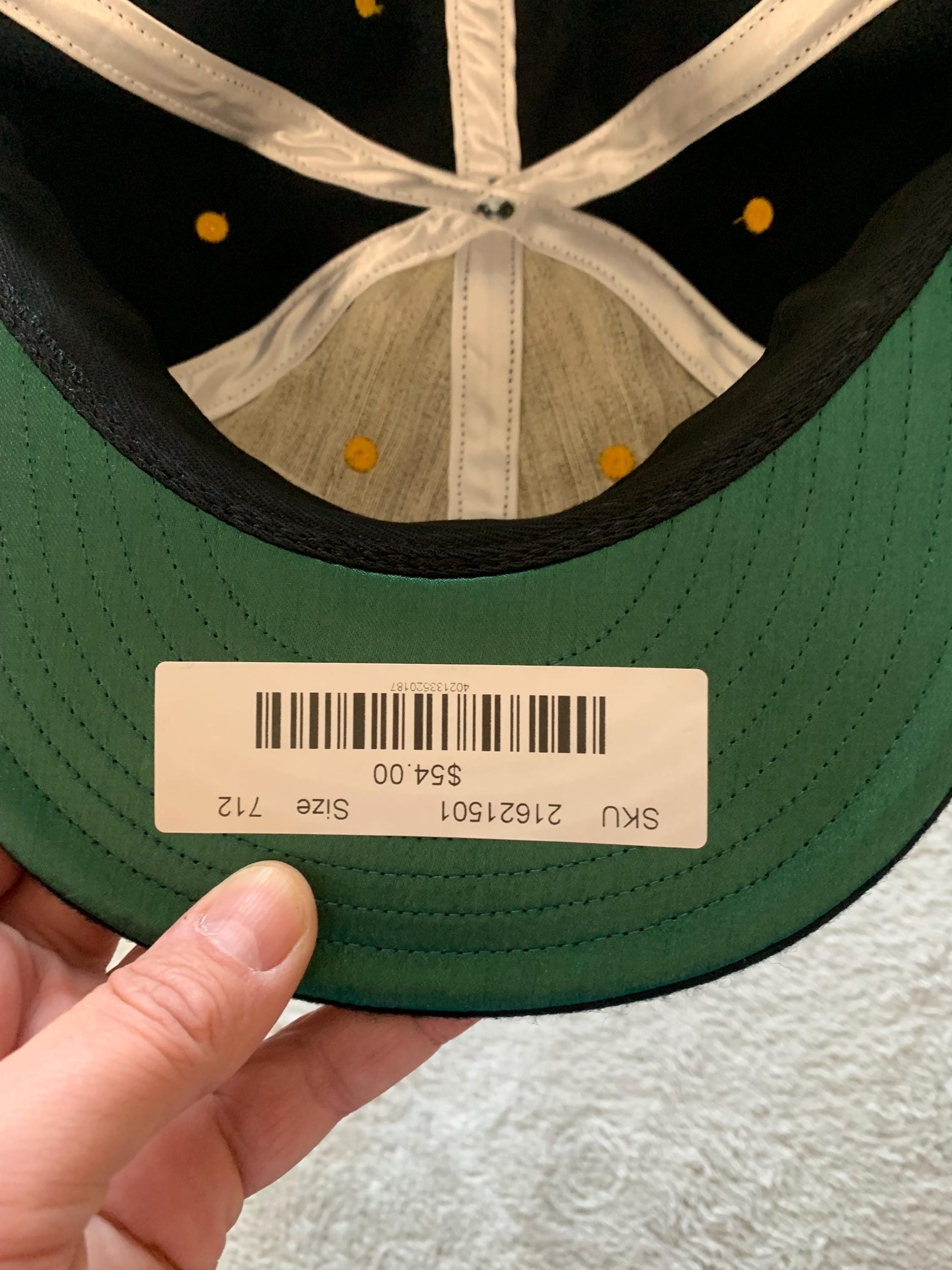 Ebbets Field Flannels U of Central Florida Wool Fitted Ballcap. 7