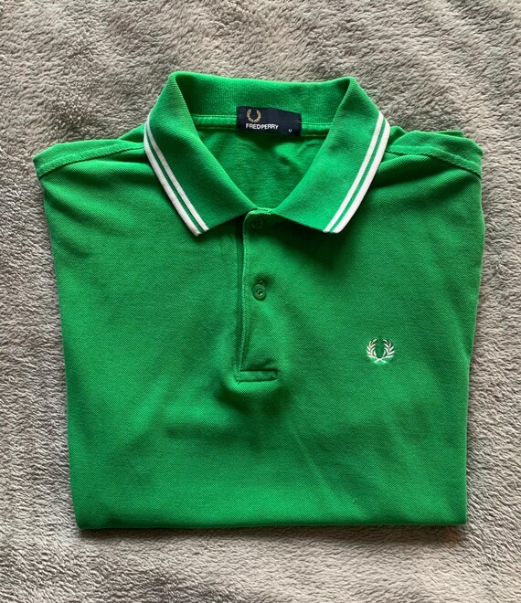Fred Perry Pique Polo Shirt. Medium.