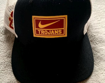 USC Trojans Snapback Trucker Style Dri-Fit Rise Cap. Large/XL.