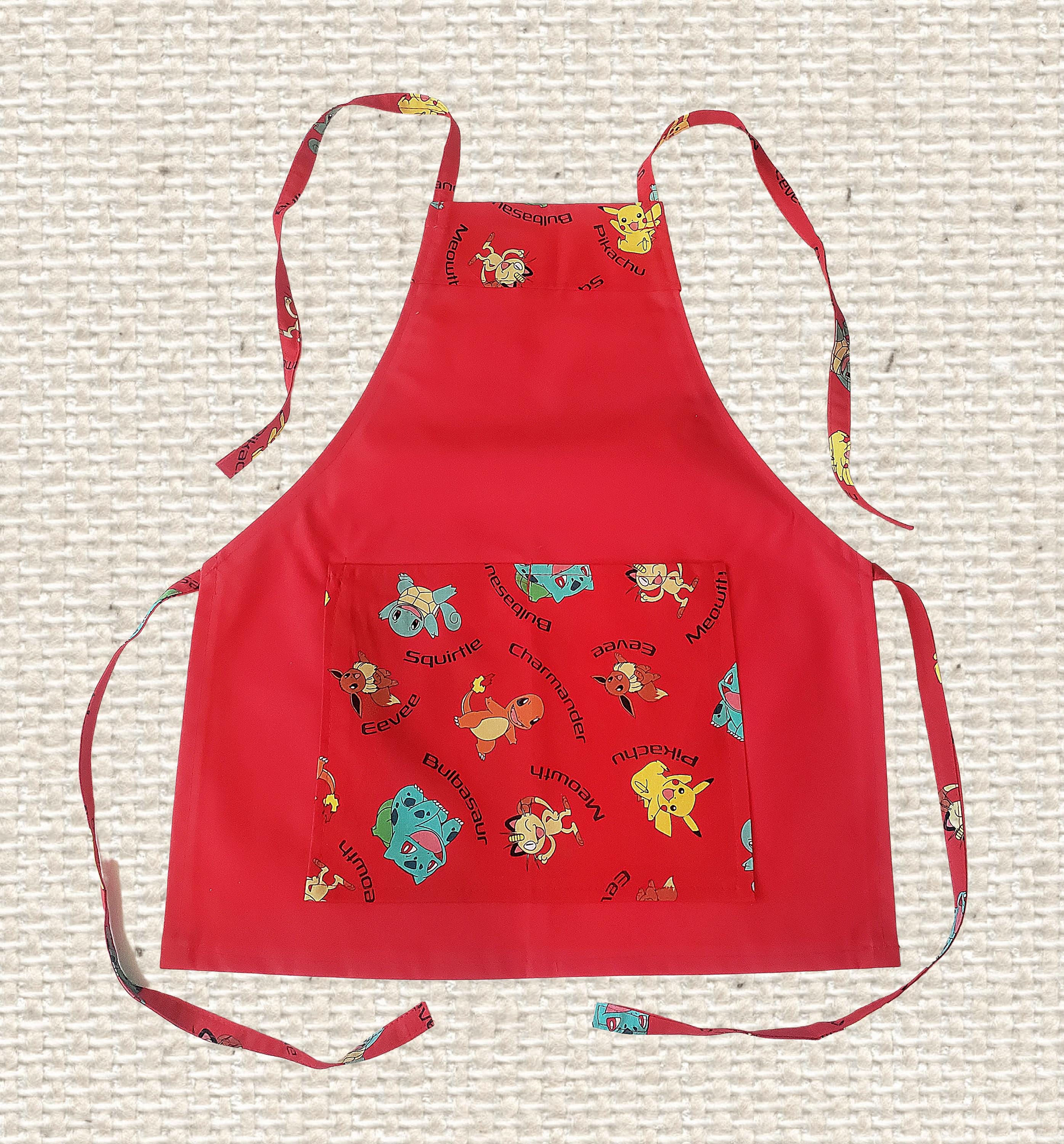 Kids Character Apron: Adjustable Bib, Size 2-10 - Etsy