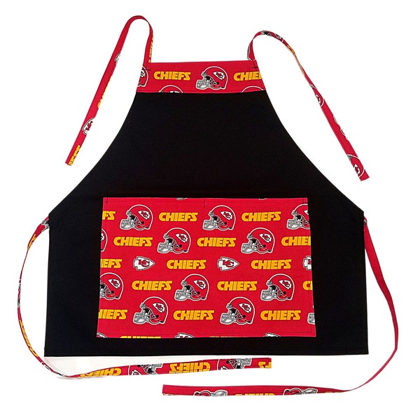 TEAM APRONS For Your Favorite Team, Great for BBQ, Tail Gating & Everyday Use. Unisex - One Size Fits Up to 4X. Easy Care, Great Gift Idea!