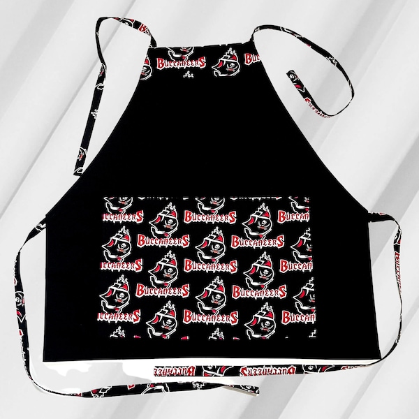 Favorite FOOTBALL APRONS - Great for BBQ, Tail Gating & Everyday Use. Unisex - One Size Fits Up to 4X. Washable, Easy Care, Great Gift Idea!