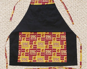 FAVORITE COLLEGE APRONS, Great for B.B.Q, Tail Gating and Everyday Use. Unisex - 1 Size Fits Up to 4X. Easy Care & Durable, Great Gift Idea!