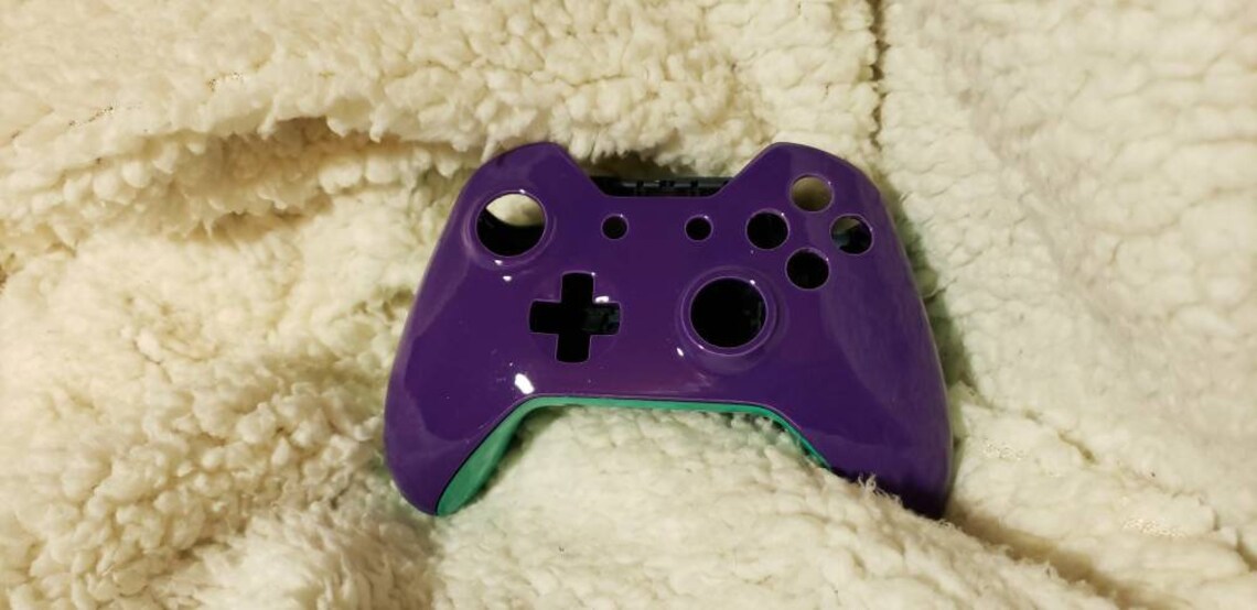 Teal and Purple Xbox One Controller Shell aerospace Grade Etsy