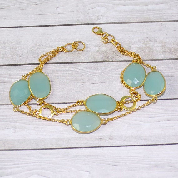Chalcedony Bracelets, 925 Sterling Silver Bracelet, Gold Plated Bracelets, Bezel Bracelet, Charm Bracelet, Christmas Gift Bracelets, N91321 - Etsy Chalcedony Bracelets, 925 Sterling Silver Bracelet, Gold Plated Bracelets, Bezel Bracelet, Charm Bracelet, Christmas Gift Bracelets, N91321 - Etsy
