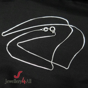 925 Sterling Silver Curb Chain: Lightweight Solid Silver