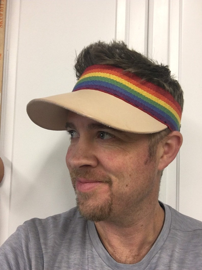 Reflex Collection from Old Soul Visors ORIGINAL Cut Rainbow Visor