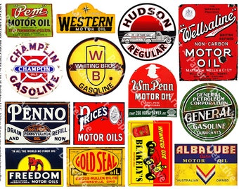 William Penn Gasoline gas oil sign ..FREE ship on 10 signs