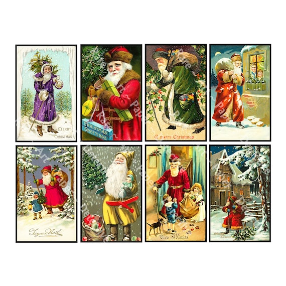 Lot De 40 Cartes De Vœux De Noël - 114x80 Mm, Motifs Drôles Et Colorés - Pour Famille, Amis, Collègues, Enseignants - 10