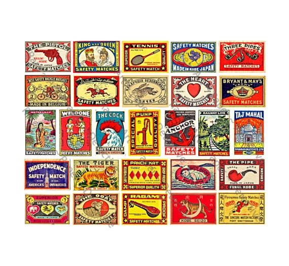 Wooden Matchboxes – Signs By the Sea