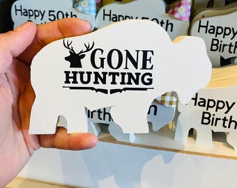 Mini Buffalo NY Decor: Handmade Vinyl Desk Ornament