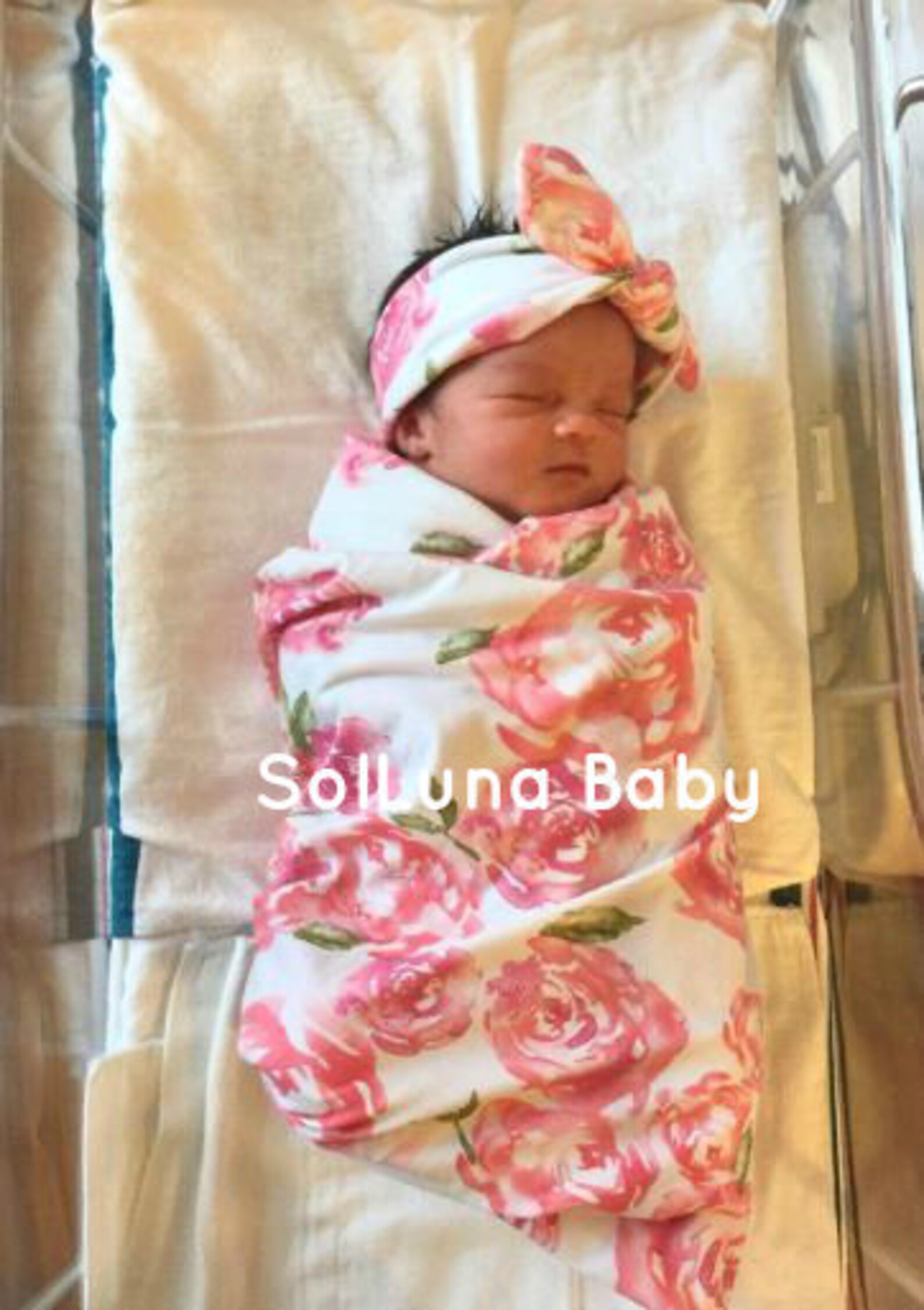 Swaddle Blanketswaddle Set Girlswaddle Set Baby Girl Swaddle and Headbandbaby Swaddle Setbaby