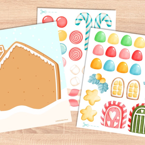 Gingerbread House Craft, Build an Adorable Gingerbread House