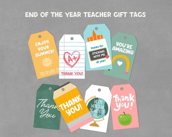 Lehrer-Geschenkanhänger, Lehrer-Wertschätzung, digitaler Download