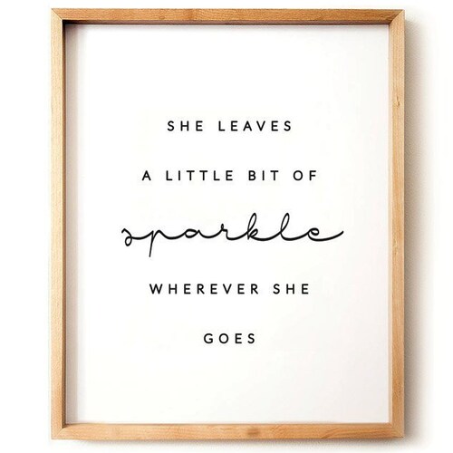 Wall Art Motivational Baby girl printable Inspirational Nursery Decor She needed a hero Baby girl quote so that/'s what she became