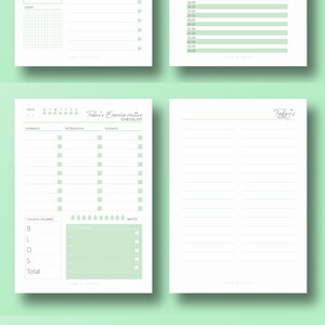 Complete Printable Planner Kit Monthly Weekly Daily - Etsy