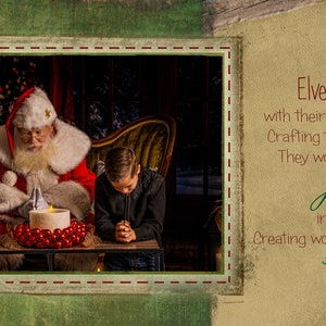 Santa Storybook Template