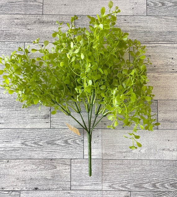 Maidenhair Fern Spray, White Berries,  Greenery, Floral Supplies, Wreath Greenery, Spring Floral Greenery, Picks,