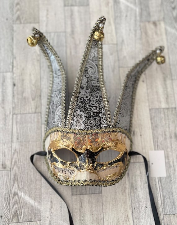 Mardi Gras Mask, Mardi Gras Wreath Attachment, Masquerade Mask, New Years Eve Decor, Party Decor