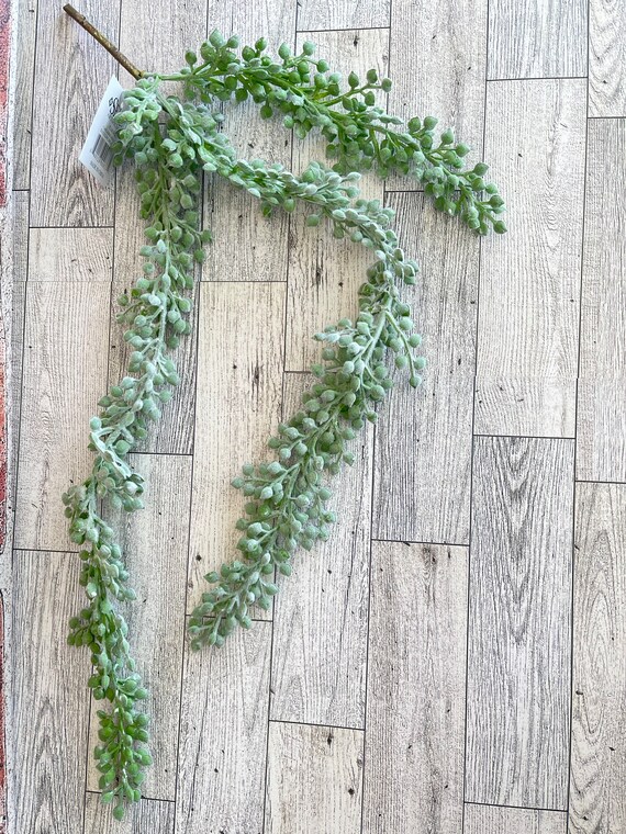 Cascading Mini Sedum Succulent Spray,  Greenery, Floral Supplies, Tropical Home Decor, Wreath Embellishments, Succulents Craft Supply