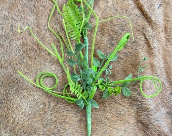 Moss Fern Spray, Everyday Spring Summer Greenery, Floral Supplies, Wreath Greenery, Spring Floral Greenery, Picks,