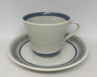 Rorstrand Tim RARE coffe cup duo, Marianne Westmann midcentury Swedish design