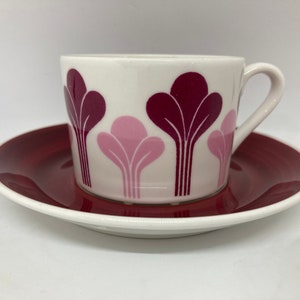 Gustavsberg Krokus Seltenes Kaffee Duo, Stig Lindberg/Margareta Hennix vintage schwedisches Design