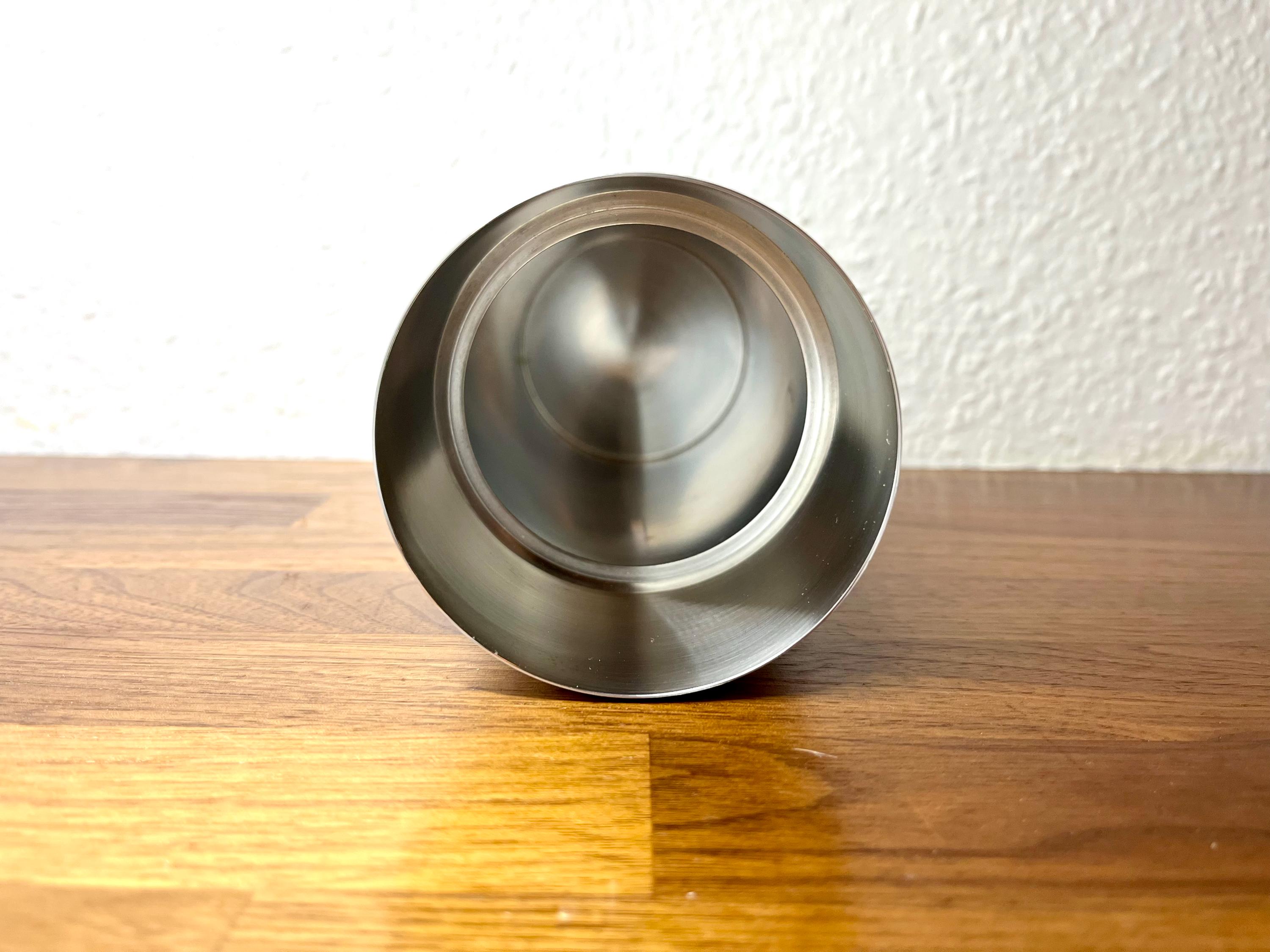 Stelton カクテルシェーカー、シリンダーライン ステンレススチール