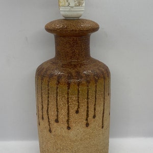 Søholm ceramic large table lamp, very rare model, designed by Svend Aage Jensen,  midcentury Danish design