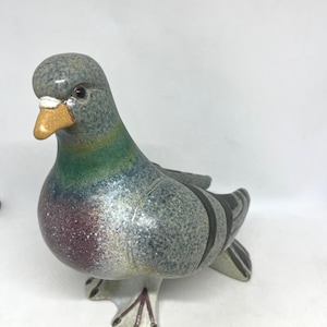 Thomas Hellstrom ceramic Dove / Pigeon, MINT and very RARE 1970s ceramic Dove from Nittsjö Sweden, Thomas Hellstrom vintage Swedish design