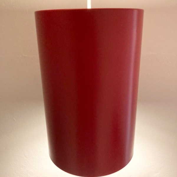 Fog and Morup pendant, Red Chimney ceiling lamp, VERY rare red  model, Jo Hammerborg Danish vintage design