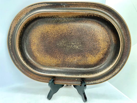 Arabia Ruska Oval Dish, Mint Condition Serving / Display Plate