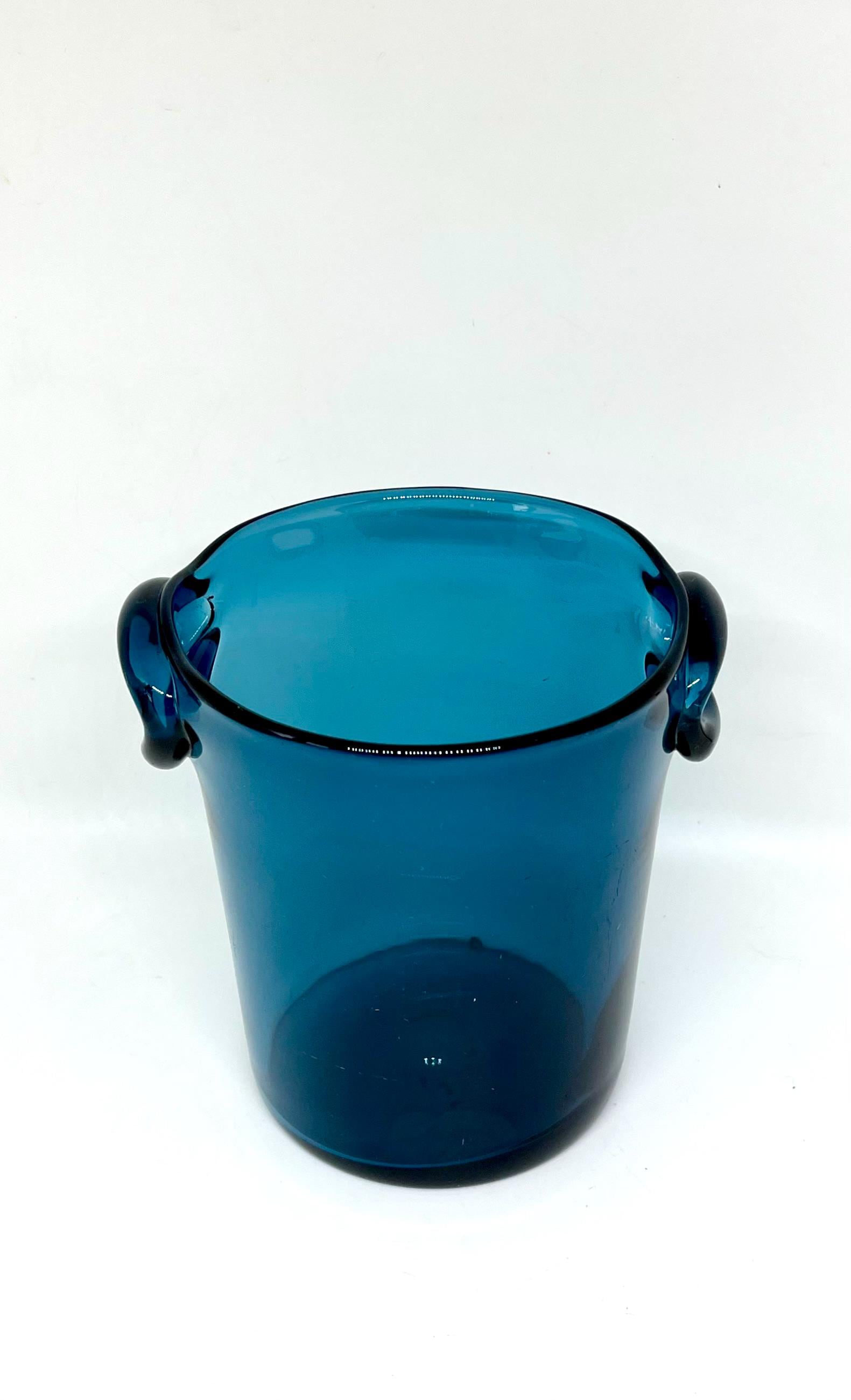 Orrefors Wine Cooler, 1950s Nils Landberg Design, EXTREMELY Rare